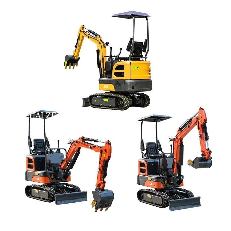 2Mini excavadora de.5 toneladas 8.6KW máquina excavadora pequeña con motor de emisiones Euro V
