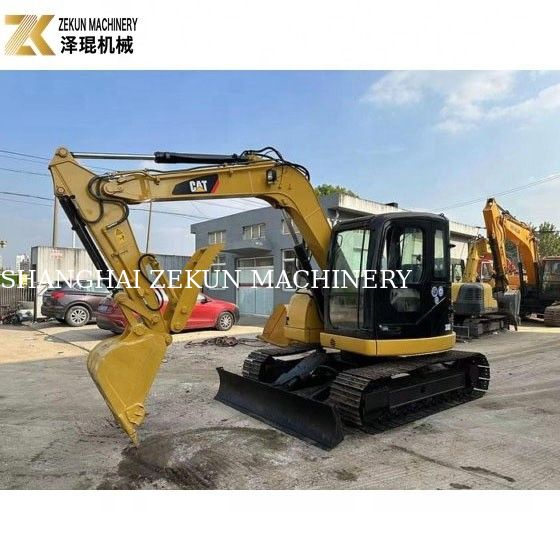 Excavadora usada de 8 toneladas CAT 308 Excavadora de rastreo 308D Mini Bagger con un rendimiento excelente