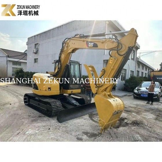 Excavadora usada de 8 toneladas CAT 308 Excavadora de rastreo 308D Mini Bagger con un rendimiento excelente