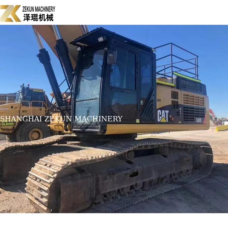 Excavadora usada CAT 349E de 49 toneladas con pintura original a la venta