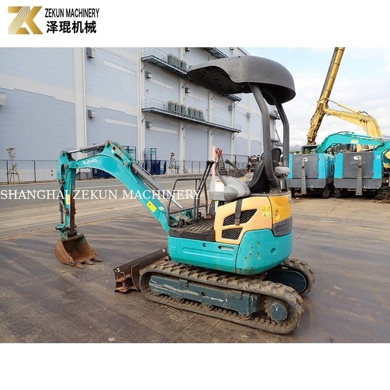 1.7 toneladas Kubota U17 Excavadora de rastreo usada U-17 hecha en Japón