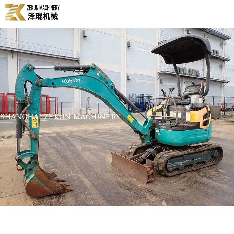 1.7 toneladas Kubota U17 Excavadora de rastreo usada U-17 hecha en Japón
