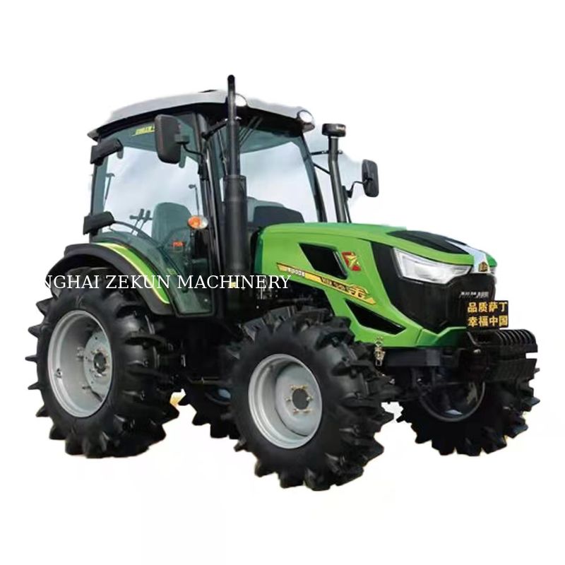 Tractor verde de 100 caballos de fuerza 4WD Nuevo tractor para uso agrícola