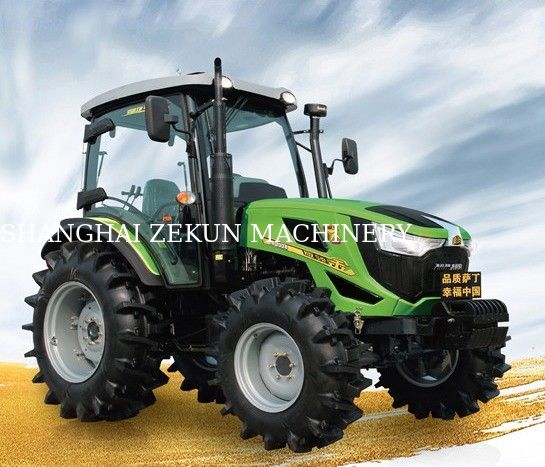 Tractor verde de 100 caballos de fuerza 4WD Nuevo tractor para uso agrícola