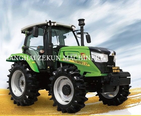 Tractor verde de 100 caballos de fuerza 4WD Nuevo tractor para uso agrícola