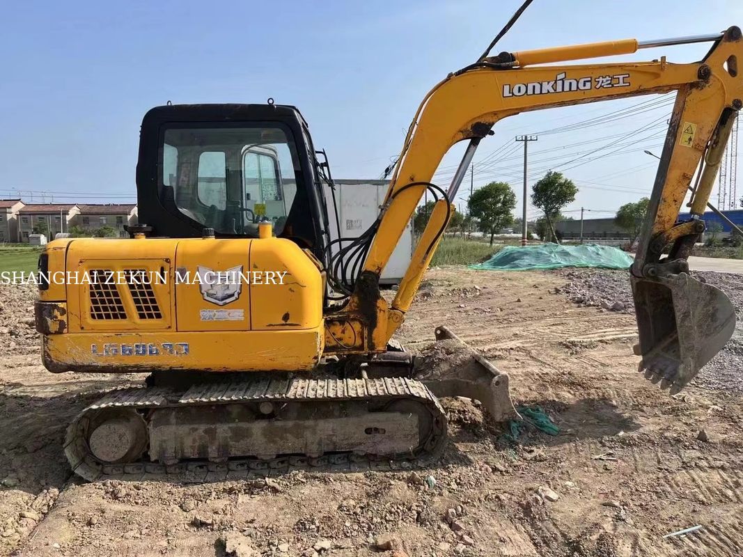 Miniexcavadora de 6 toneladas con rastreador hidráulico para uso en el mercado mundial