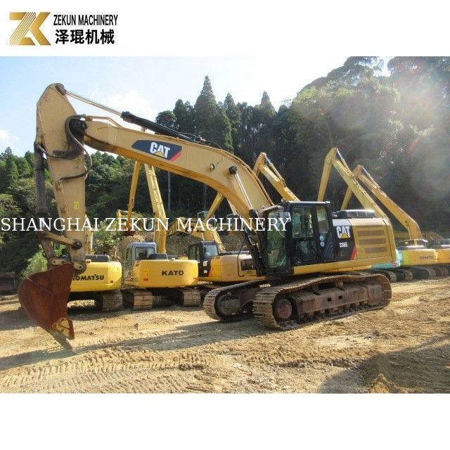 Excavadora de excavadora usada de 36 toneladas CAT 336 con cilindro hidráulico y válvula originales