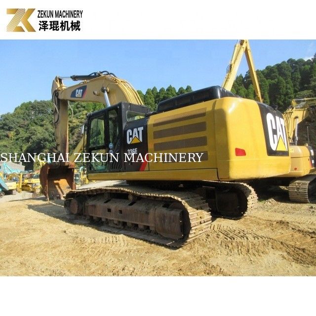 Excavadora de excavadora usada de 36 toneladas CAT 336 con cilindro hidráulico y válvula originales