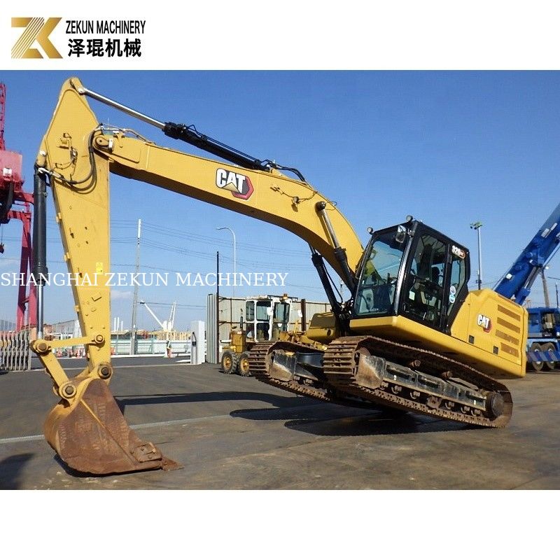Excavadora original de Japón hecha CAT 320 con Jack Hammer pintura original 320GC
