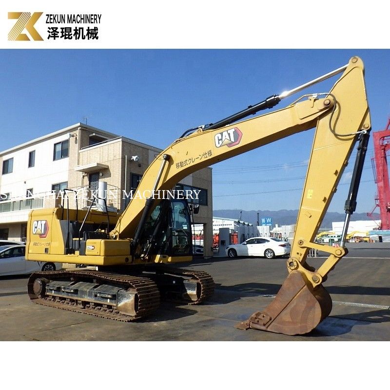 Excavadora original de Japón hecha CAT 320 con Jack Hammer pintura original 320GC