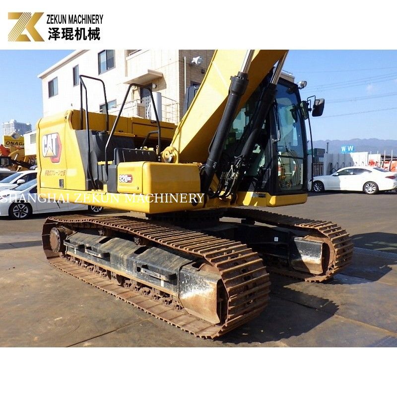 Excavadora original de Japón hecha CAT 320 con Jack Hammer pintura original 320GC