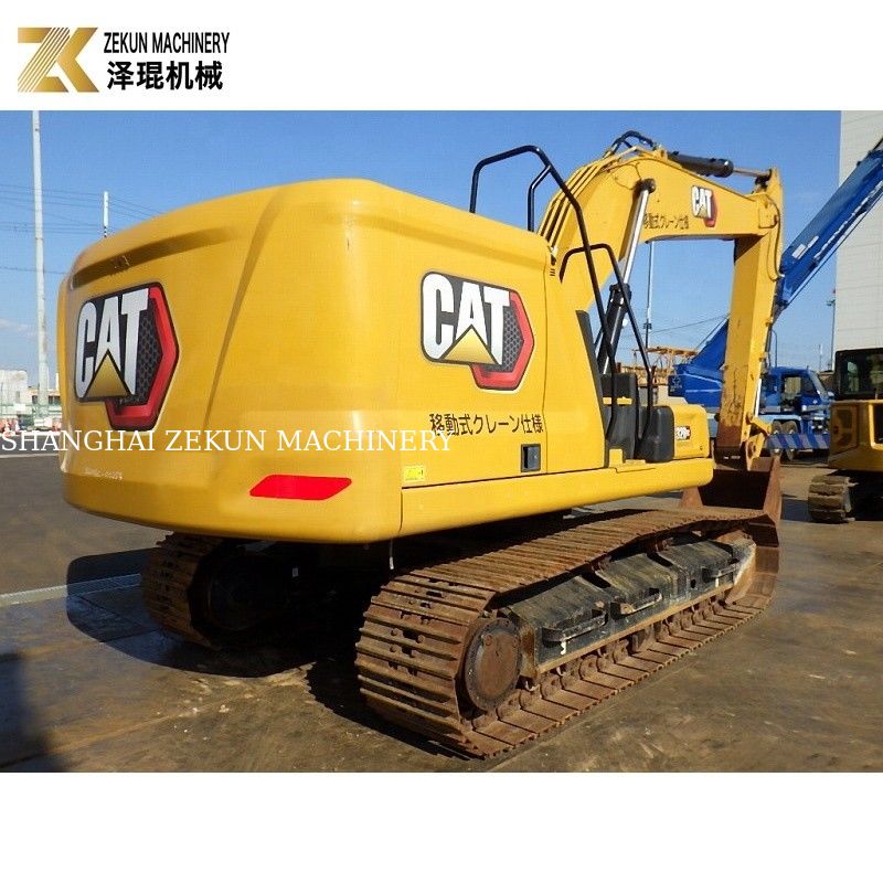 Excavadora original de Japón hecha CAT 320 con Jack Hammer pintura original 320GC