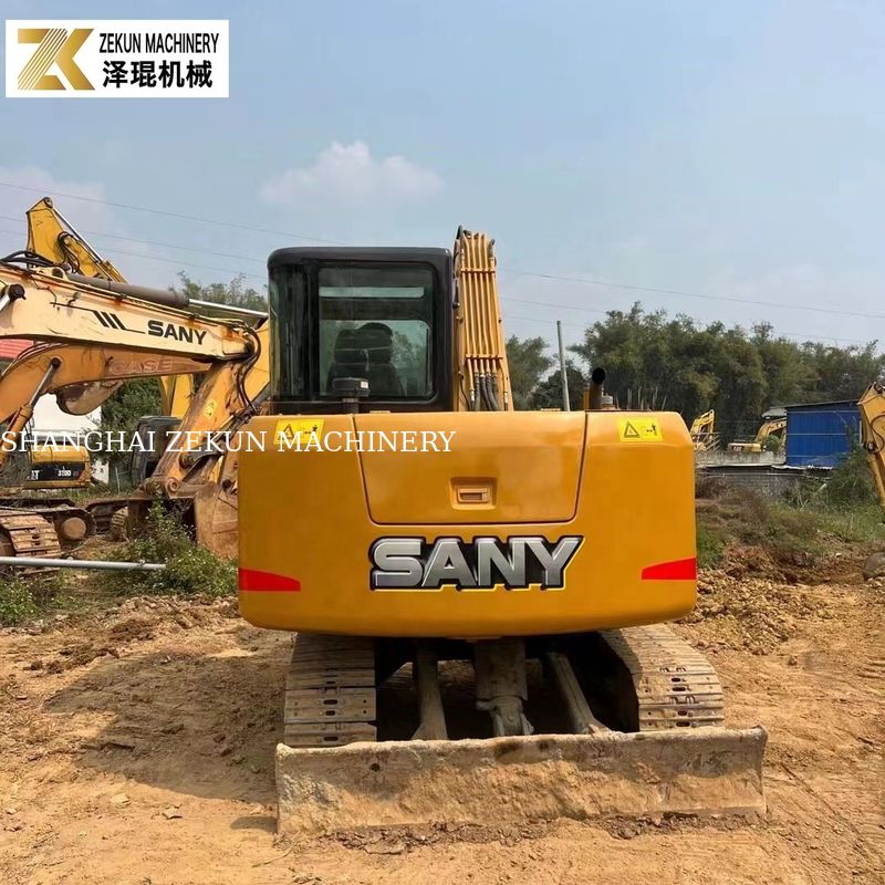 Año 2022 Excavadoras usadas de 7.5T Sany 75C SY75C-8 SY75C PRO de segunda mano