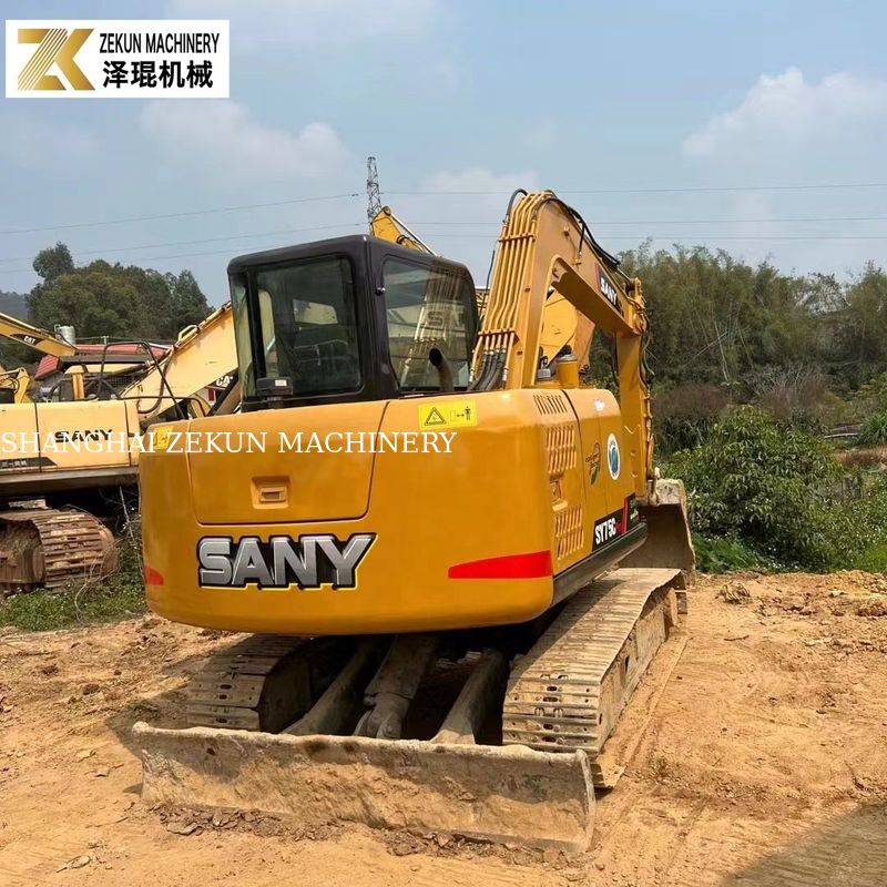 Año 2022 Excavadoras usadas de 7.5T Sany 75C SY75C-8 SY75C PRO de segunda mano