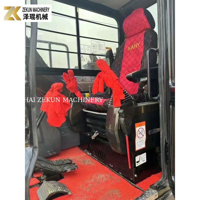 60.7KW Sany SY95 Excavadora 9Ton excavadora de segunda mano Kubota V3800DI-T-E3B Motor