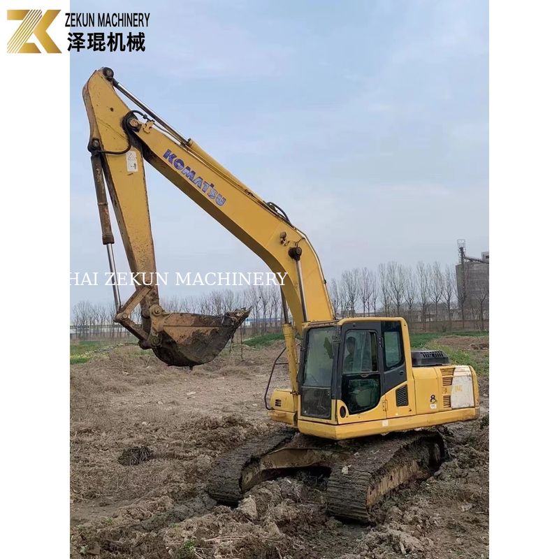 Excavadora Komatsu 200 Usada En segunda mano PC200-6 Excavadora Peso de operación 20,15 toneladas