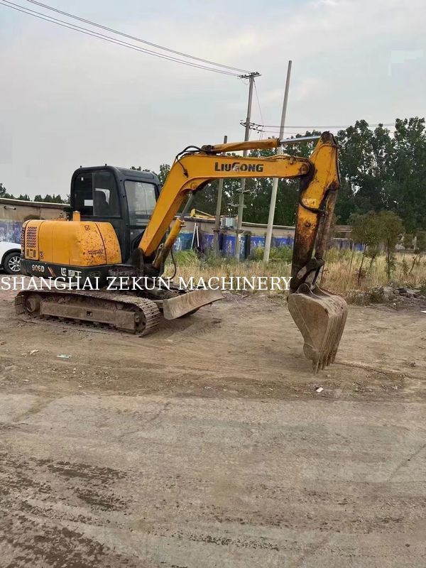 9017F ZTS Mini Excavadora de 1.8 toneladas por Liu Gong 46.3kW Máquina Peso 7500Kg