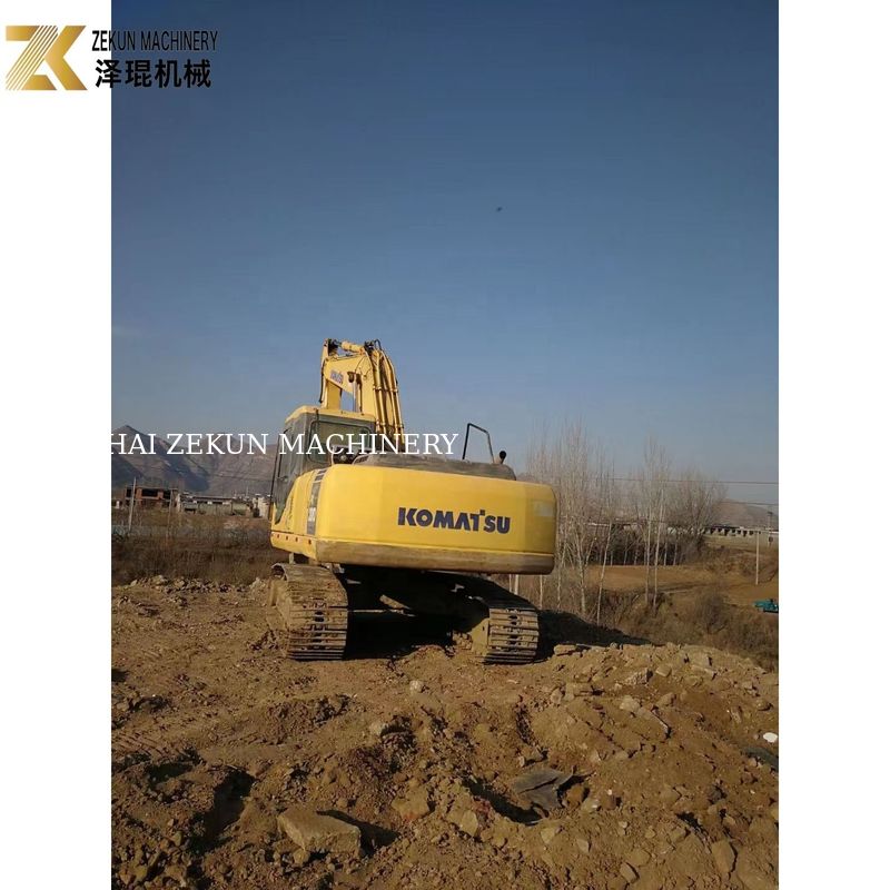 Komatsu PC200-7 Excavadora de rastreo de 20 toneladas utilizada en 2015 para maquinaria de construcción