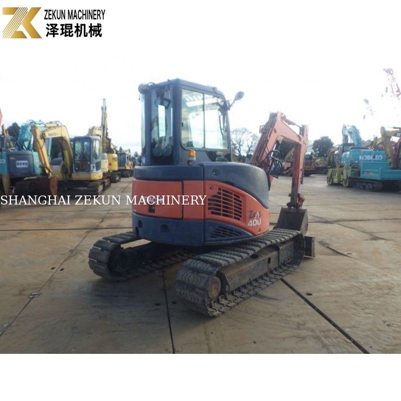 Excavadora usada Hitachi zx40u 4 toneladas Peso de operación 2001-4000 horas de trabajo
