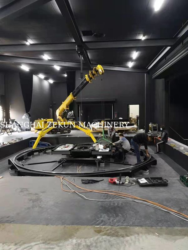 Mini grúa de elevación de araña KB8.0 grúa hidráulica para Max. Alturas de elevación 15,7 m