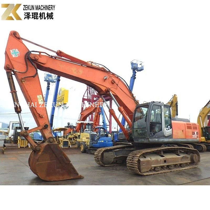 Equipo de construcción usado Hitachi 350 Excavadora ZX350K 35 toneladas con motor AA-6HK1X