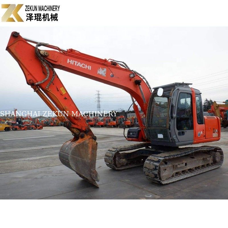 Excavadora usada Hitachi ZX130 ZX130K ZX130H con rendimiento original y estable de Japón