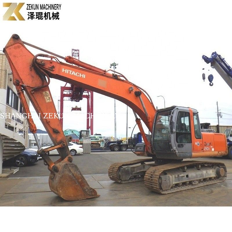 Excavadora de 21 toneladas usada Hitachi Zaxis 210 ZX210 Excavadora de rastreo con capacidad de cubo de 1,0 m3