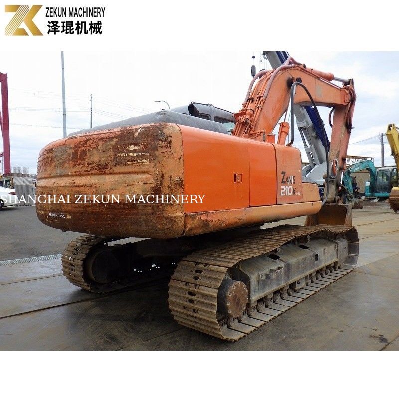 Excavadora de 21 toneladas usada Hitachi Zaxis 210 ZX210 Excavadora de rastreo con capacidad de cubo de 1,0 m3