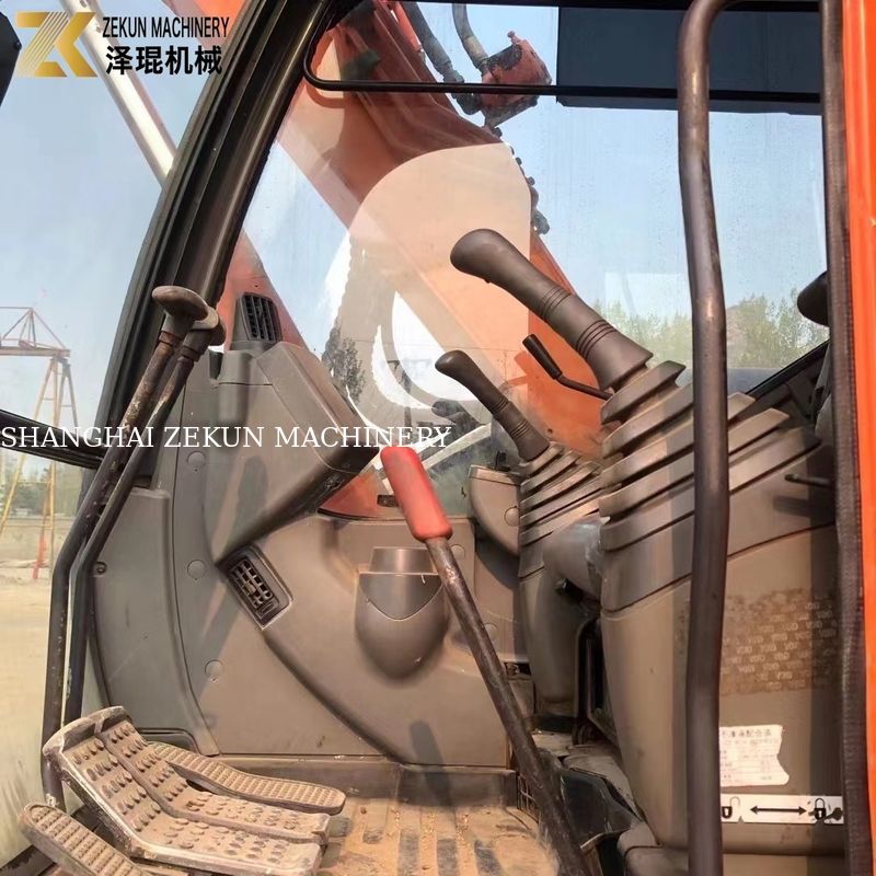 Usado Hitachi ZX75 Mini Excavadora ZX75US ZX75US-3 por el propietario original válvula hidráulica