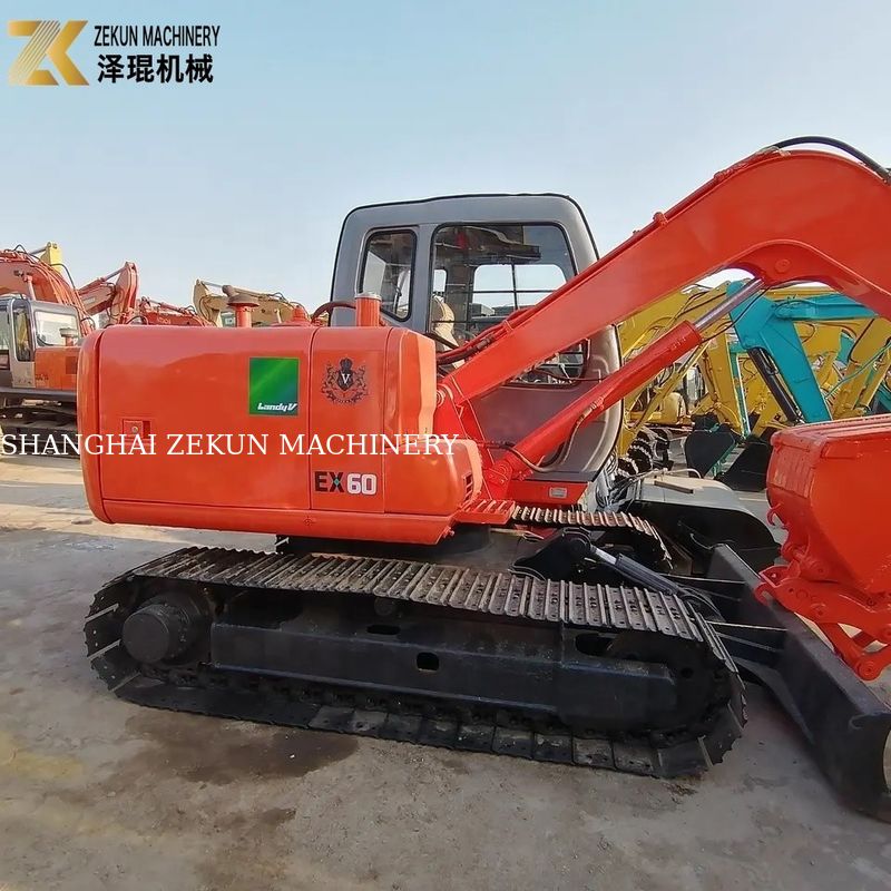 Maquina de excavadora de excavadora de Hitachi EX60 original de 2018 con válvula hidráulica