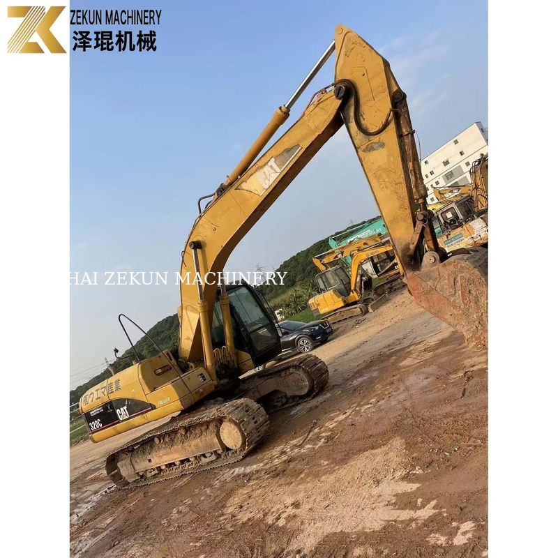 Excavadora de 20 toneladas CAT 320C Usada y en buen estado para los requisitos de su cliente
