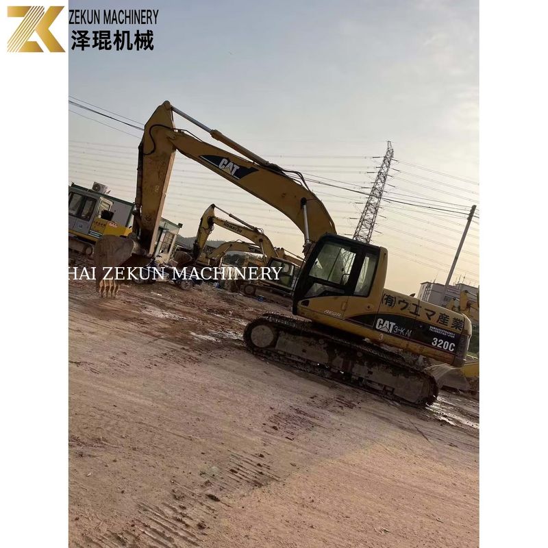 Excavadora de 20 toneladas CAT 320C Usada y en buen estado para los requisitos de su cliente