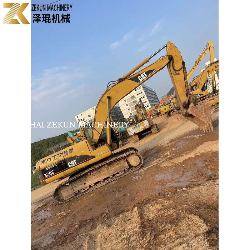 Excavadora de 20 toneladas CAT 320C Usada y en buen estado para los requisitos de su cliente