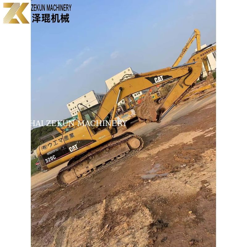 Excavadora de 20 toneladas CAT 320C Usada y en buen estado para los requisitos de su cliente