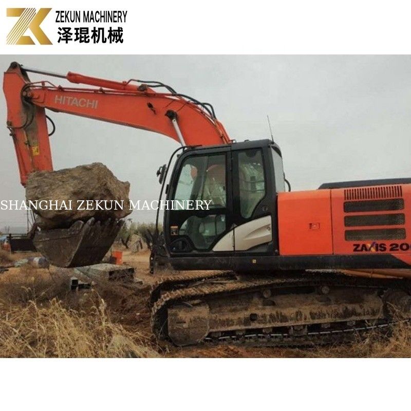 cilindro hidráulico original utilizado en la excavadora Hitachi Zaxis 200 con motor CC-6BG1T