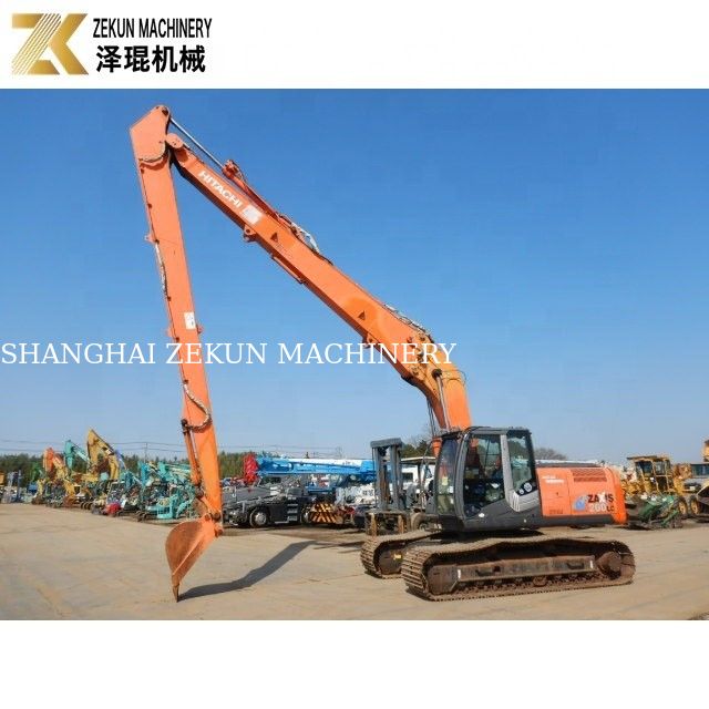 La excavadora original ZX200LC-3 de brazo largo de 20 toneladas de capacidad y largo alcance