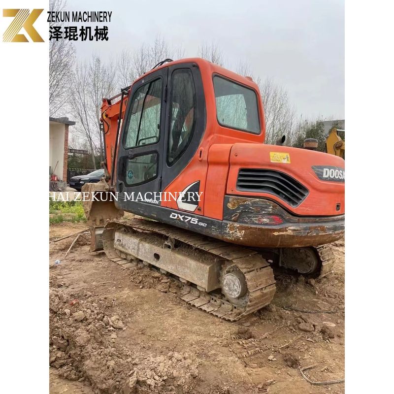 Excavadora Doosan 55 de 5 toneladas DH55 Excavadora Doosan usada 0.175M3 cubo