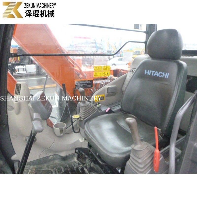 Excavadora Hitachi ZX 70 de 7 toneladas con pulgar y potente motor ISUZU para cubos pequeños