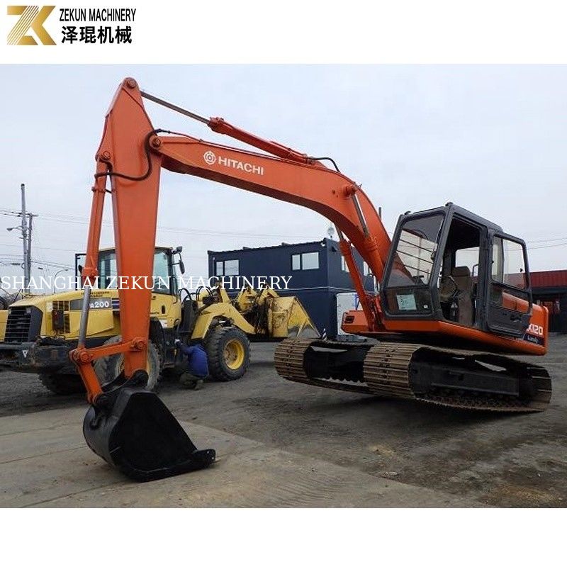 Hitachi EX120-1 Excavadora para el movimiento de rastreadores en la construcción de carreteras hecha en Japón