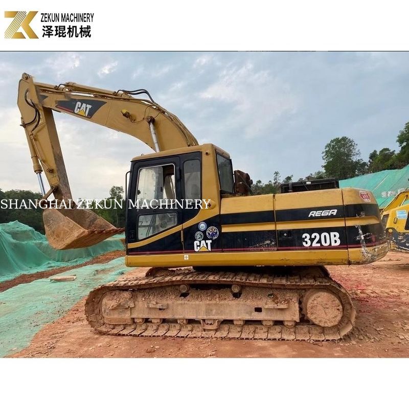 Excavadora usada CAT320 20.6T importada de Japón pintura original