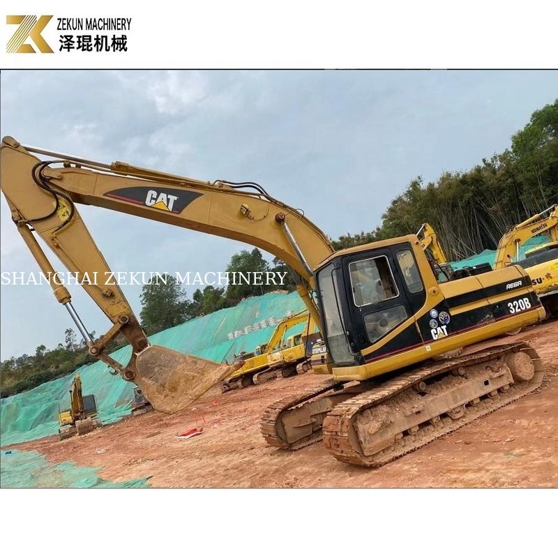Excavadora usada CAT320 20.6T importada de Japón pintura original