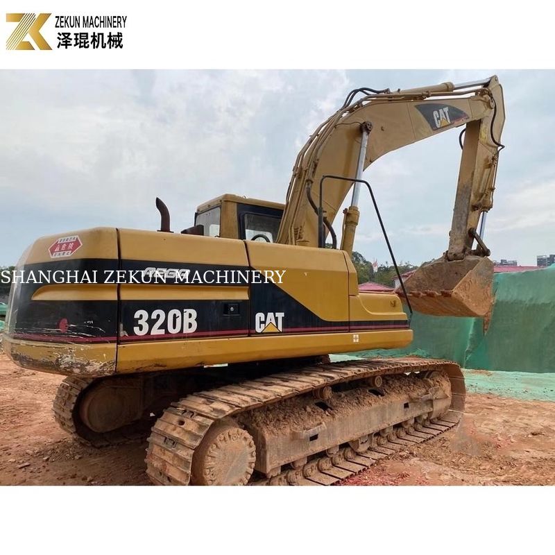 Excavadora usada CAT320 20.6T importada de Japón pintura original