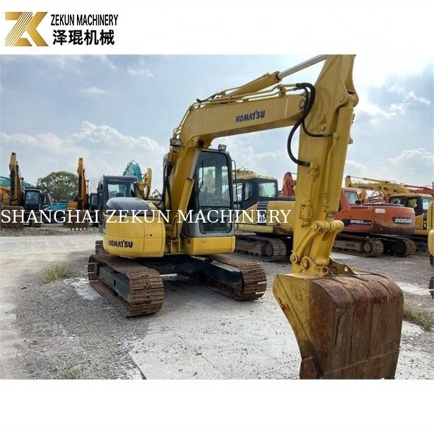 Excavadora Komatsu PC78 usada de 7 toneladas PC78US-6 con capacidad de 0.28m3 y potencia de 37KW