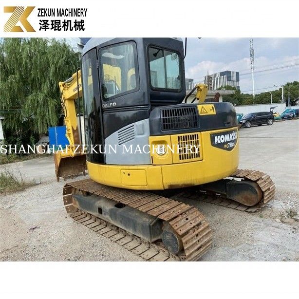 Excavadora Komatsu PC78 usada de 7 toneladas PC78US-6 con capacidad de 0.28m3 y potencia de 37KW