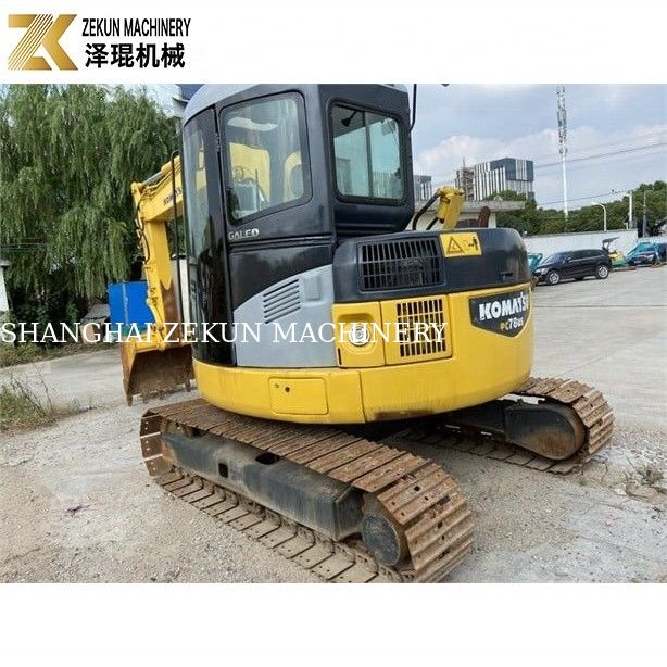Excavadora Komatsu PC78 usada de 7 toneladas PC78US-6 con capacidad de 0.28m3 y potencia de 37KW