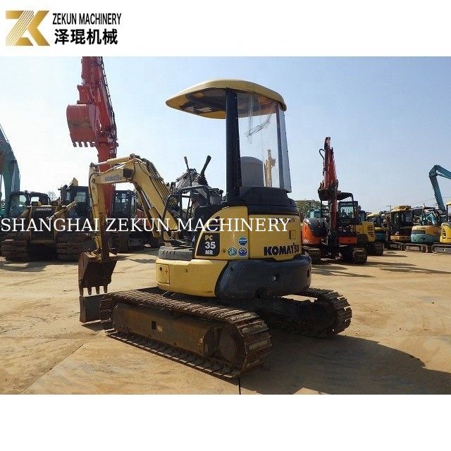 Excavadora Komatsu PC35 de tamaño pequeño de 3 toneladas Peso de operación 3700 KG Peso de la máquina
