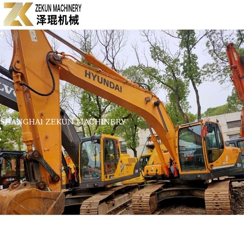 Excavadora Hyundai 215 de 21 toneladas usadas R215-9 Excavadoras de segunda mano con bomba original