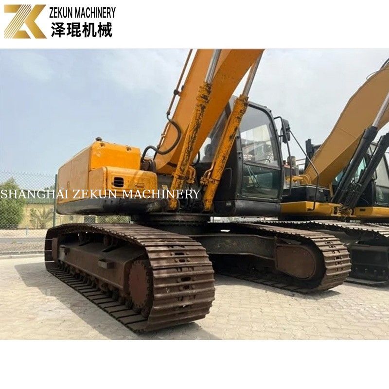 Corea del Sur 22 toneladas Usado Hyundai R220LC-7 Excavadora para la excavación año 2016