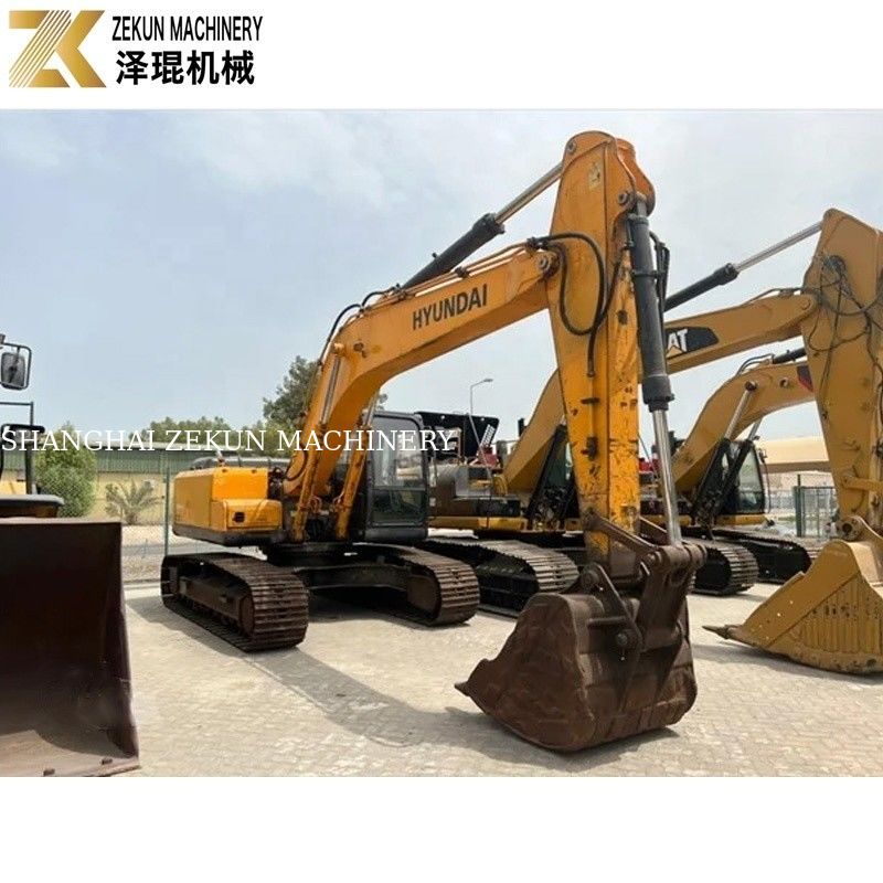 Corea del Sur 22 toneladas Usado Hyundai R220LC-7 Excavadora para la excavación año 2016