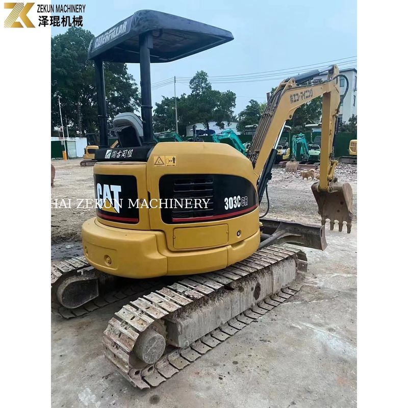 0.03M3 Capacidad de cubo CAT303 CCR 303E Mini excavadora usada para sus necesidades